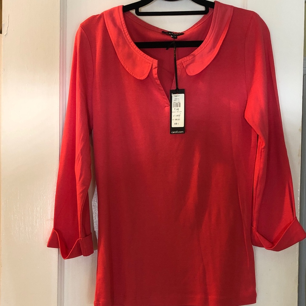 Chic Women's Coral Blouse